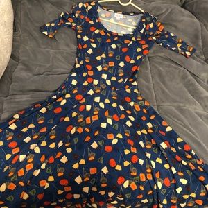 NWT XXS NICOLE DRESS LULAROE